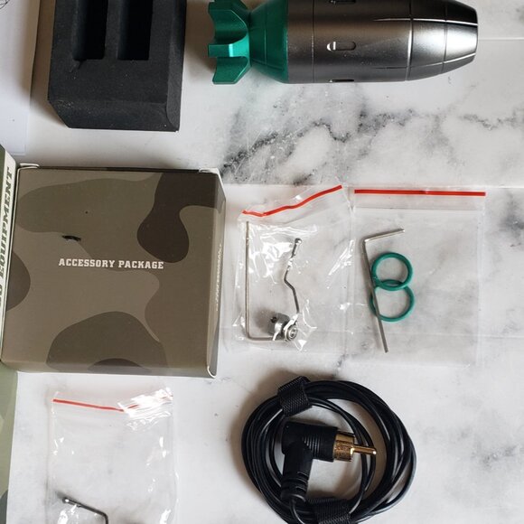 STIGMA Silver Rocket Missile Tattoo Artist Permanent Makeup Kit DIY - Picture 7 of 7